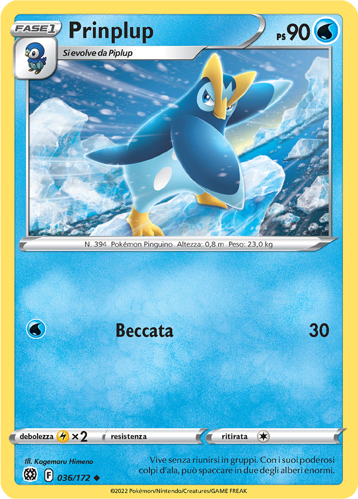 Prinplup (Reverse Holo)