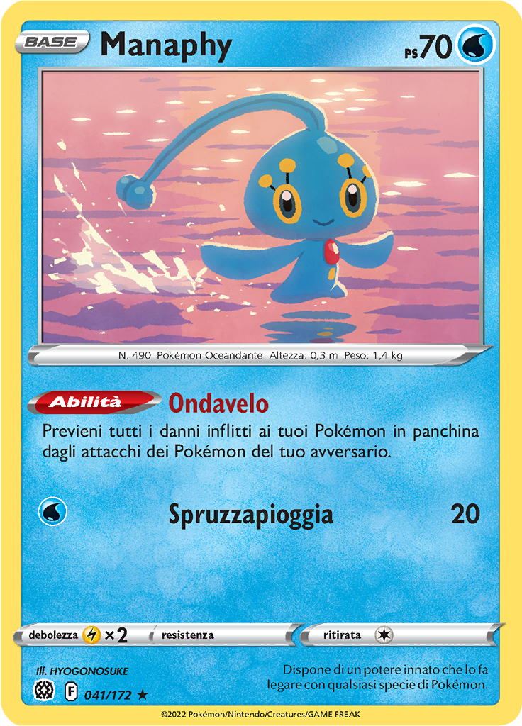 Manaphy (Reverse Holo)