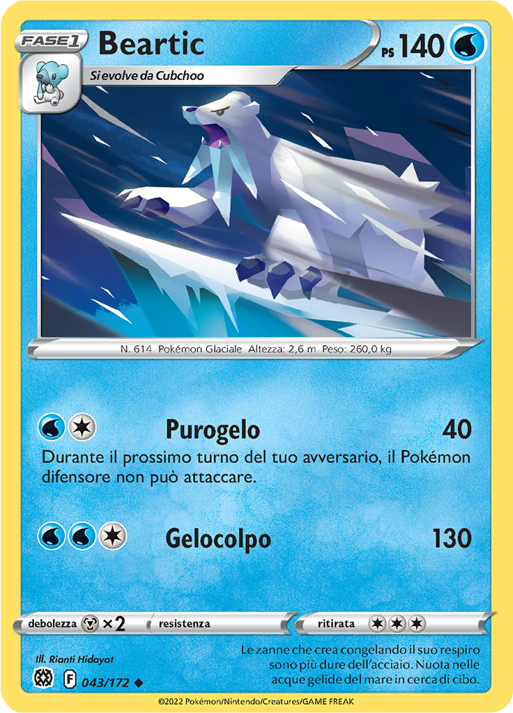 Beartic (Reverse Holo)