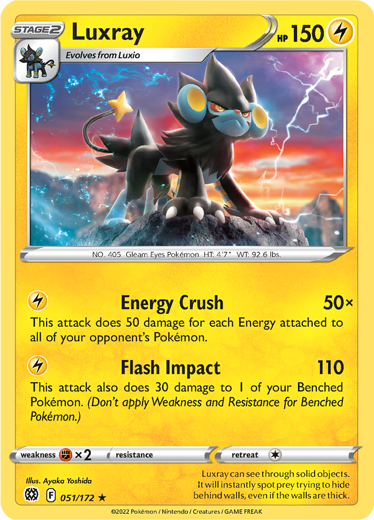 Luxray (Reverse Holo)