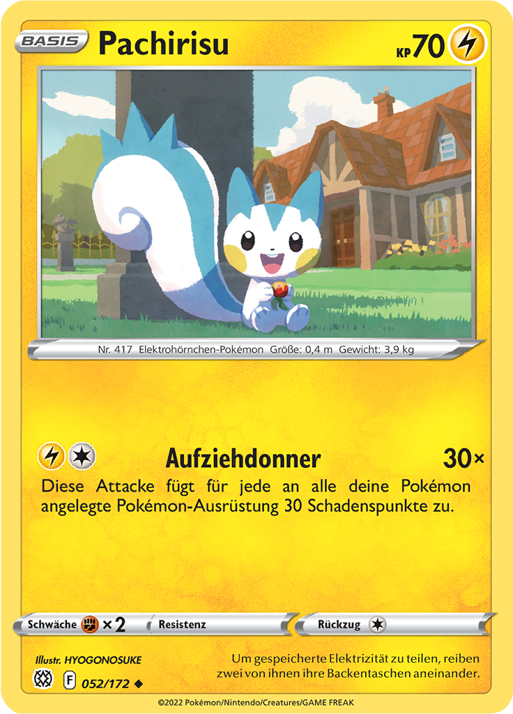 Pachirisu (Reverse Holo)