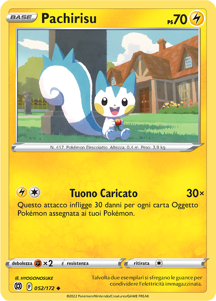 Pachirisu (Reverse Holo)