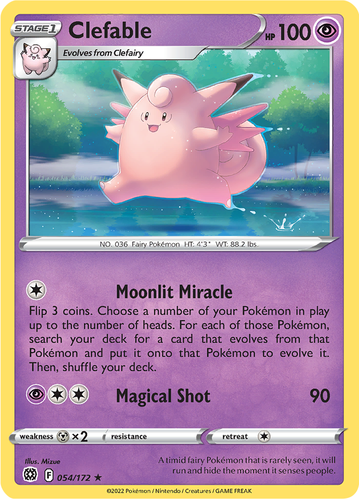 Clefable (Reverse Holo)
