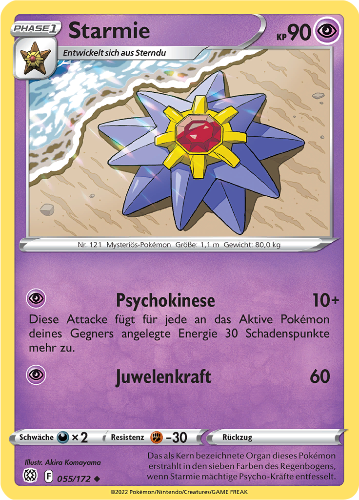 Starmie (Reverse Holo)