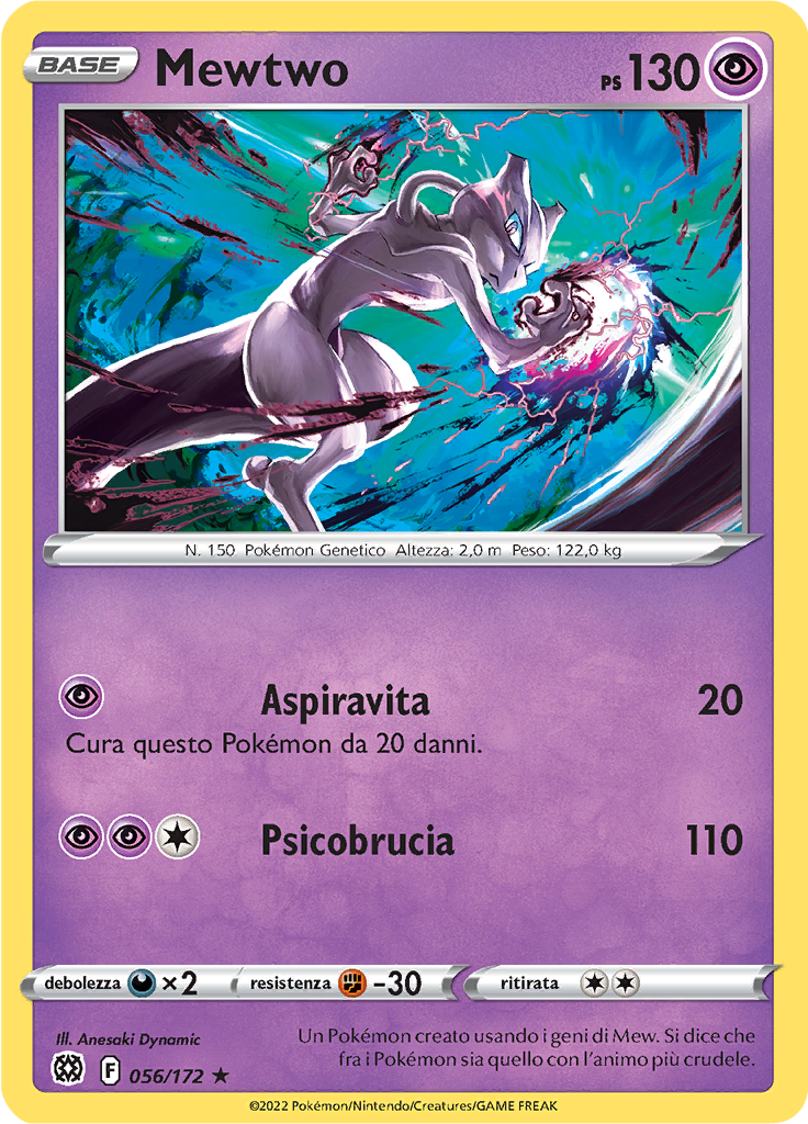 Mewtwo (Reverse Holo)