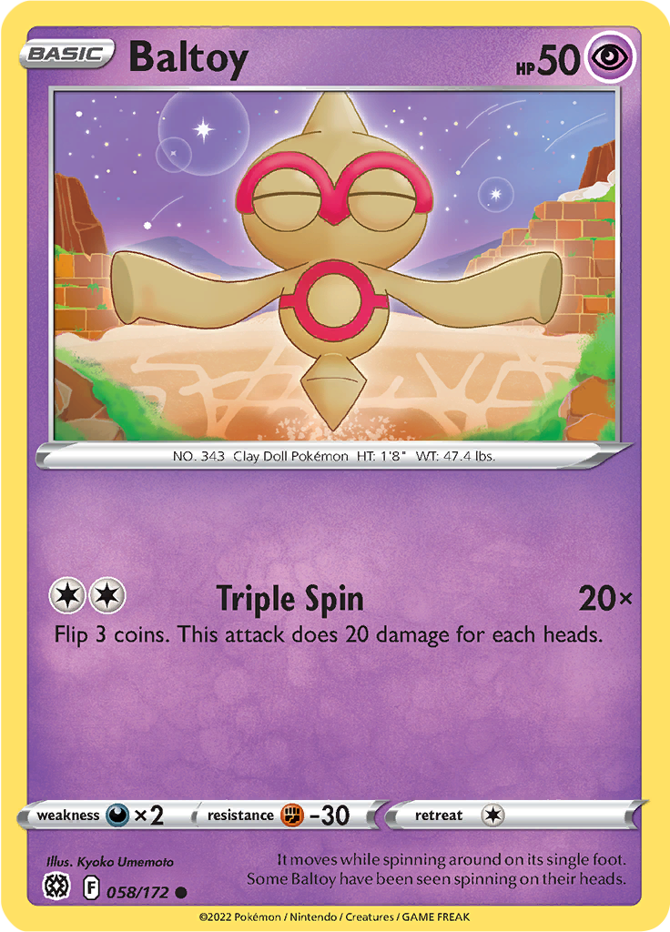 Baltoy (Reverse Holo)