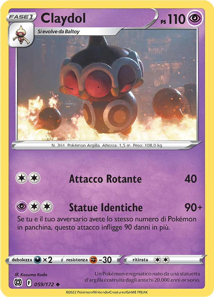 Claydol (Reverse Holo)