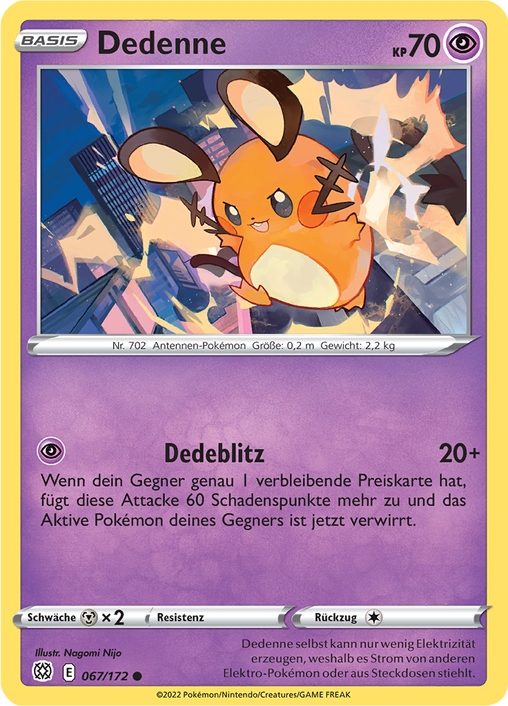 Dedenne (Reverse Holo)