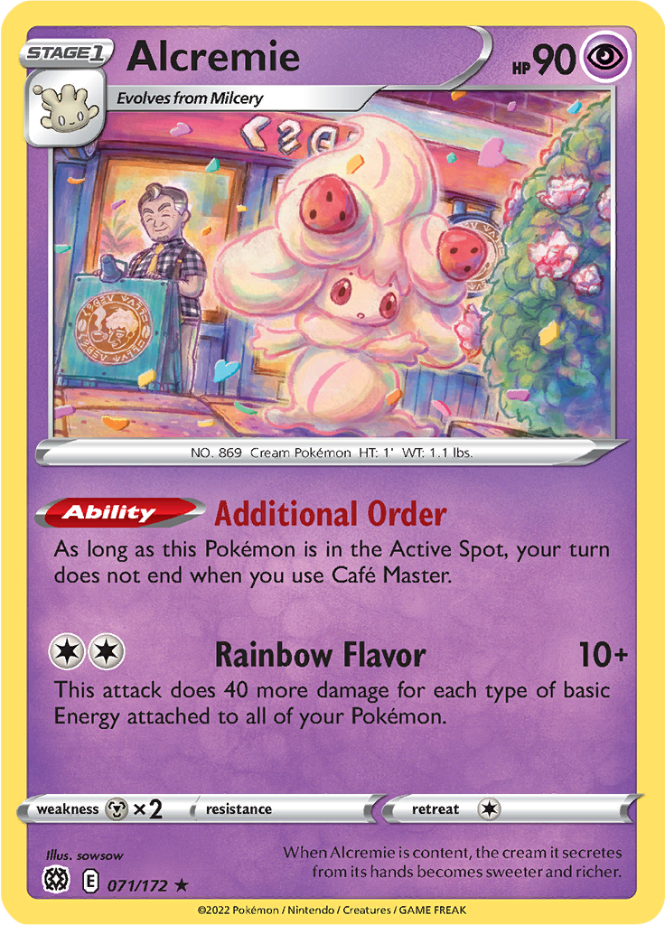 Alcremie (Reverse Holo)