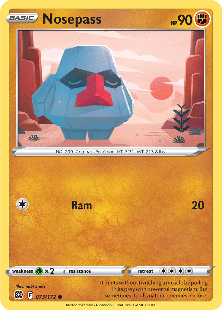 Nosepass (Reverse Holo)