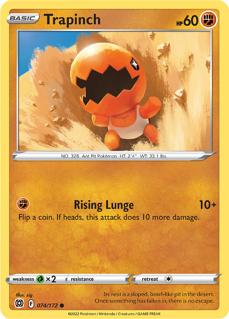Trapinch (Reverse Holo)