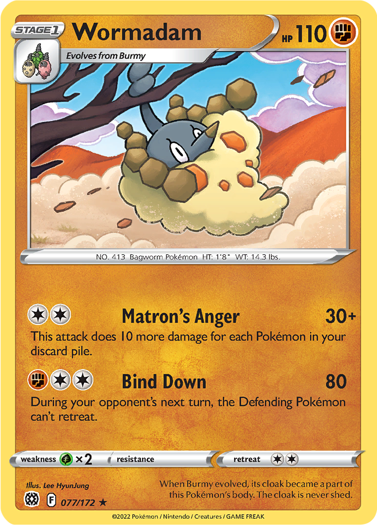 Wormadam (Reverse Holo)