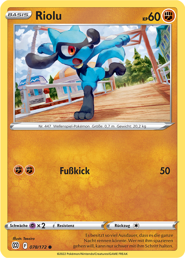 Riolu (Reverse Holo)