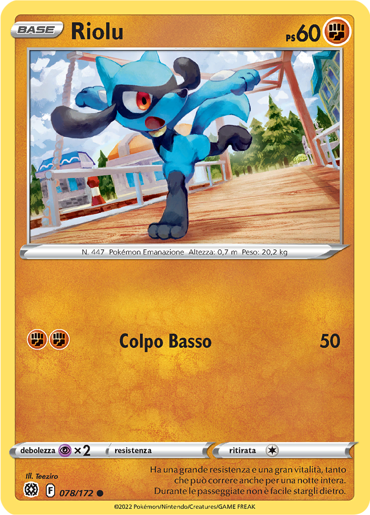 Riolu (Reverse Holo)