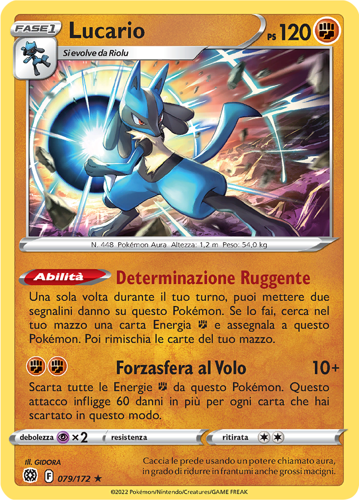 Lucario (Reverse Holo)