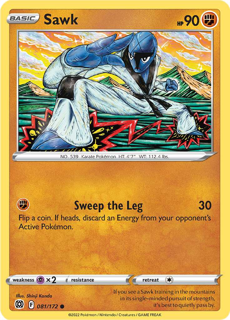 Sawk (Reverse Holo)