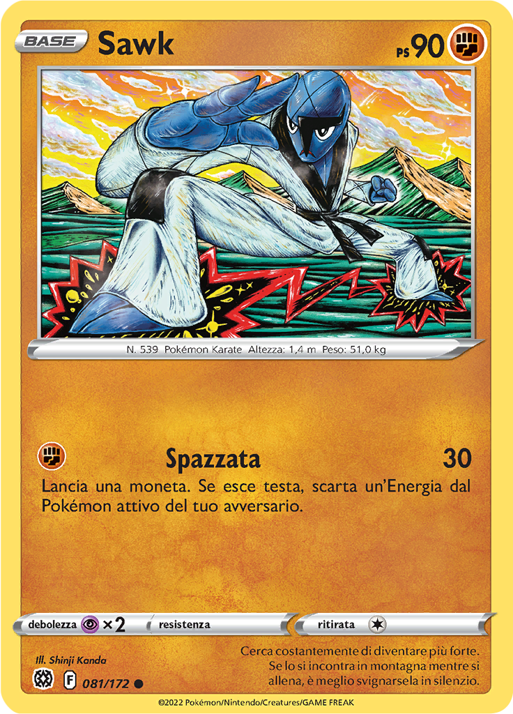 Sawk (Reverse Holo)