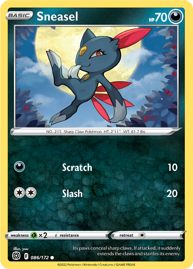 Sneasel (Reverse Holo)
