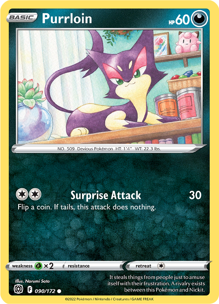 Purrloin (Reverse Holo)