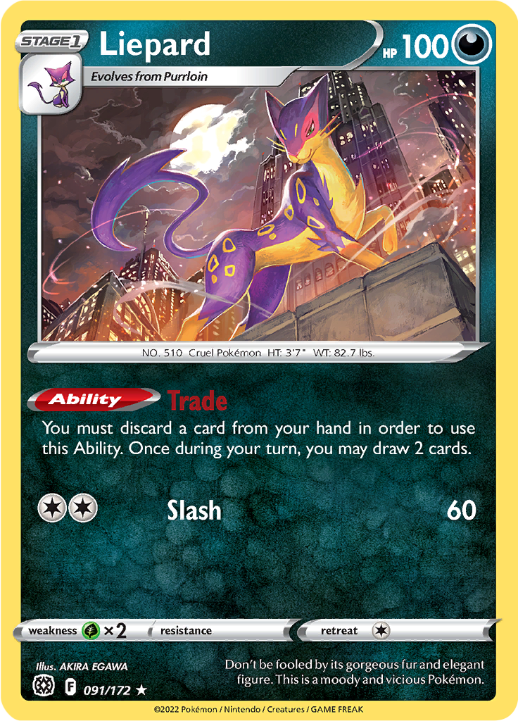 Liepard (Reverse Holo)