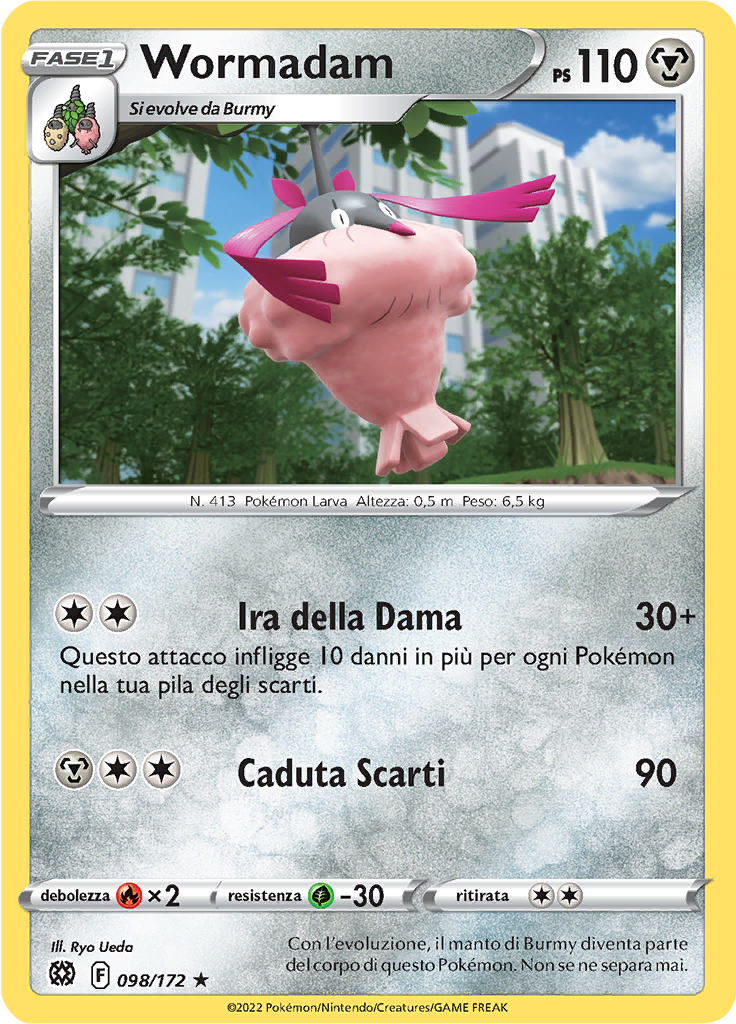 Wormadam (Reverse Holo)
