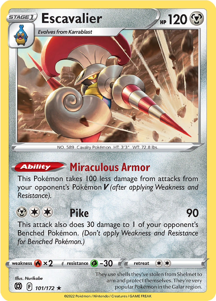 Escavalier (Reverse Holo)
