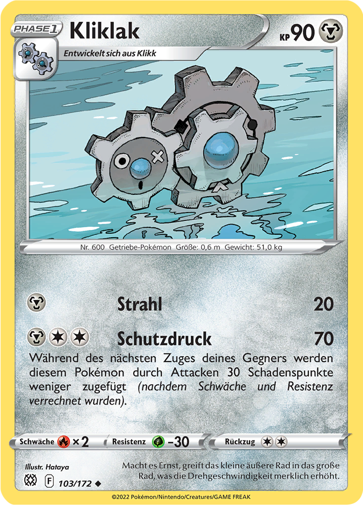 Kliklak (Reverse Holo)