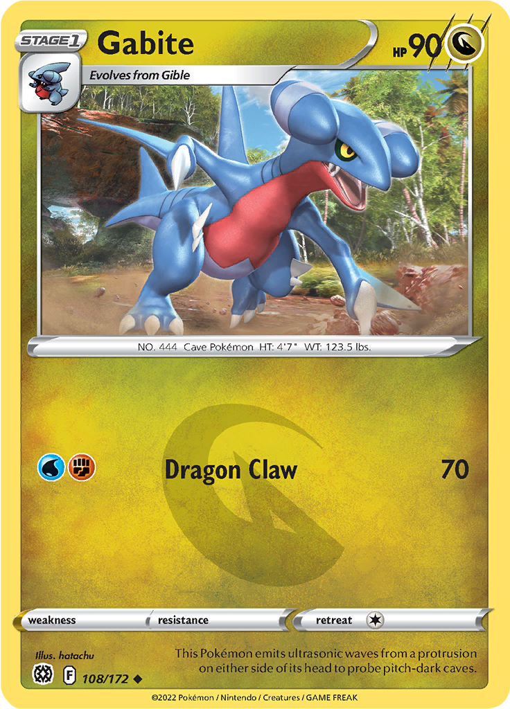 Gabite (Reverse Holo)