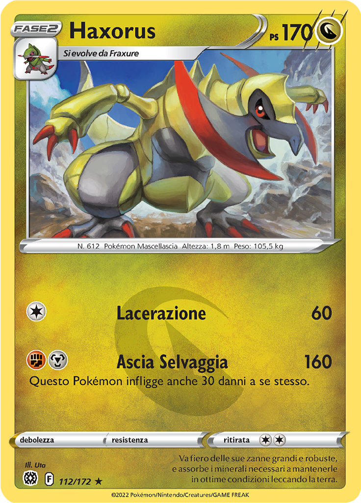 Haxorus (Reverse Holo)