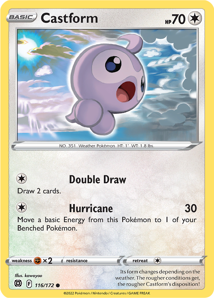 Castform (Reverse Holo)