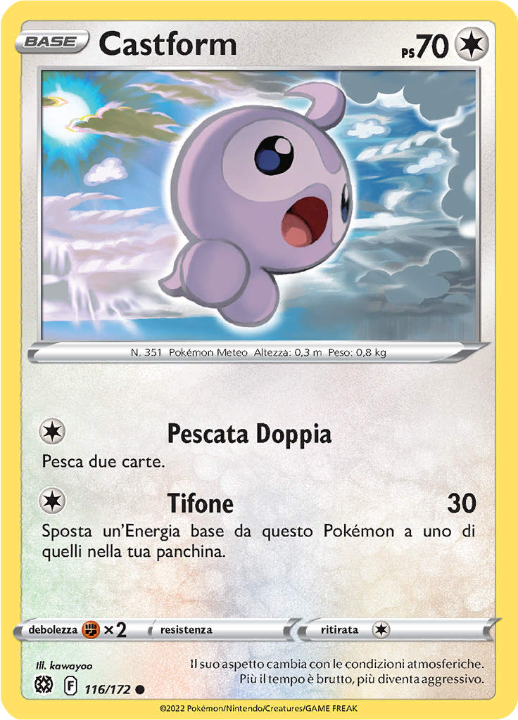 Castform (Reverse Holo)