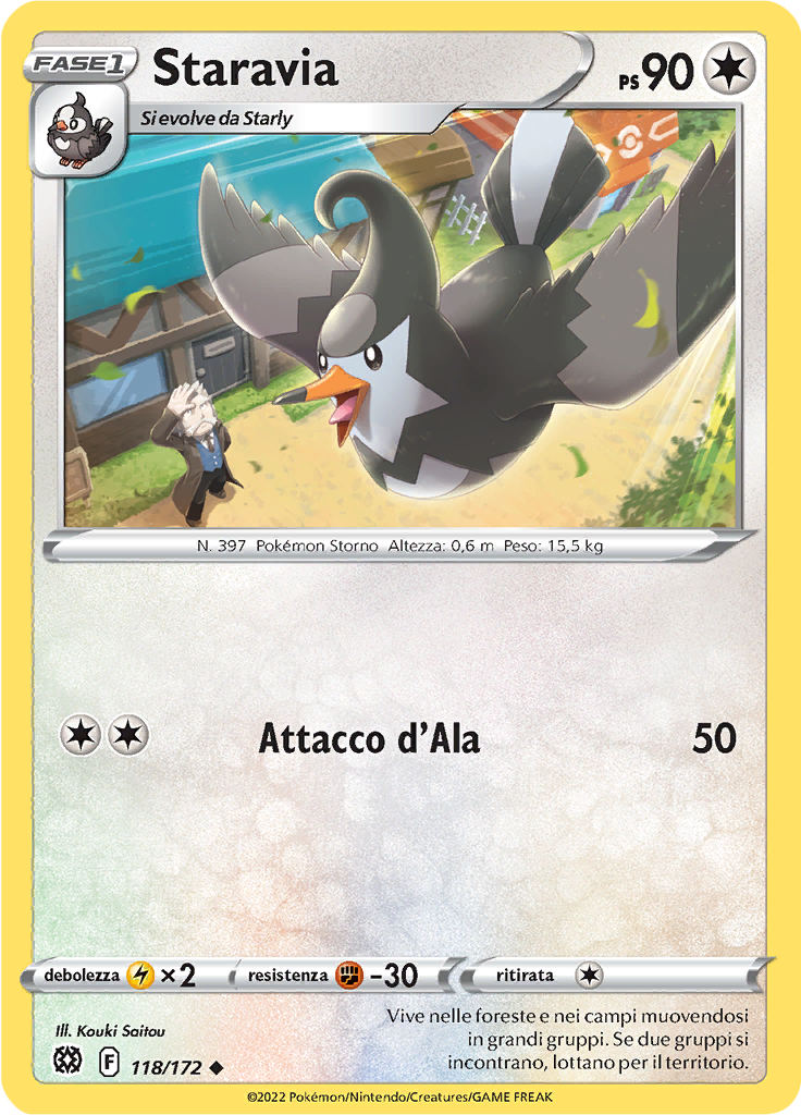 Staravia (Reverse Holo)