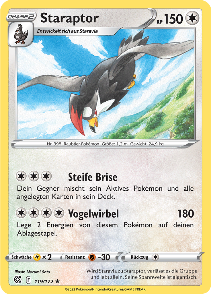 Staraptor (Reverse Holo)