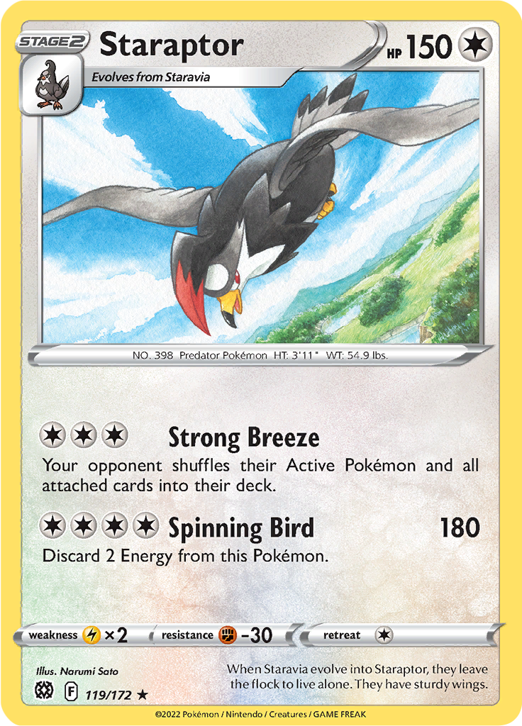 Staraptor (Reverse Holo)