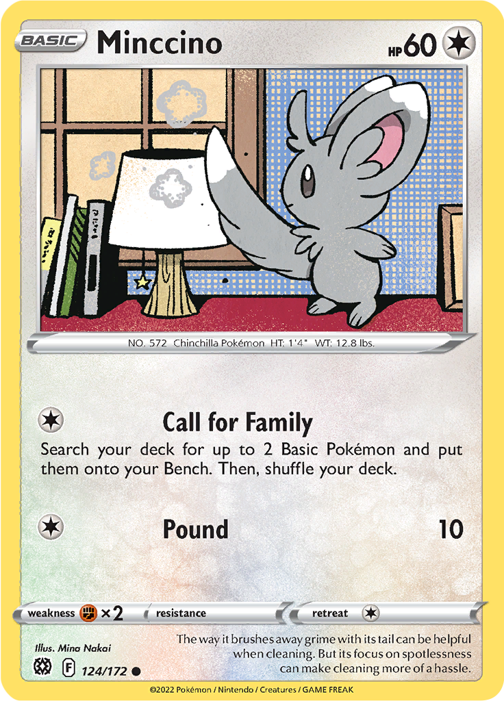 Minccino (Reverse Holo)