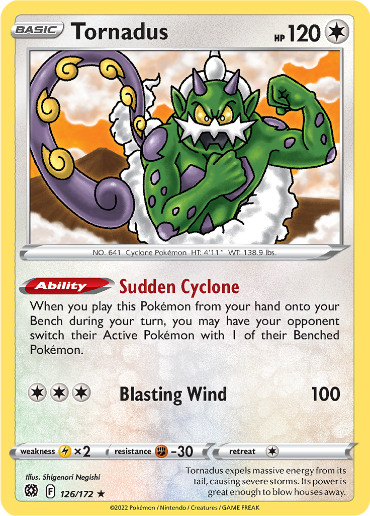 Tornadus (Reverse Holo)