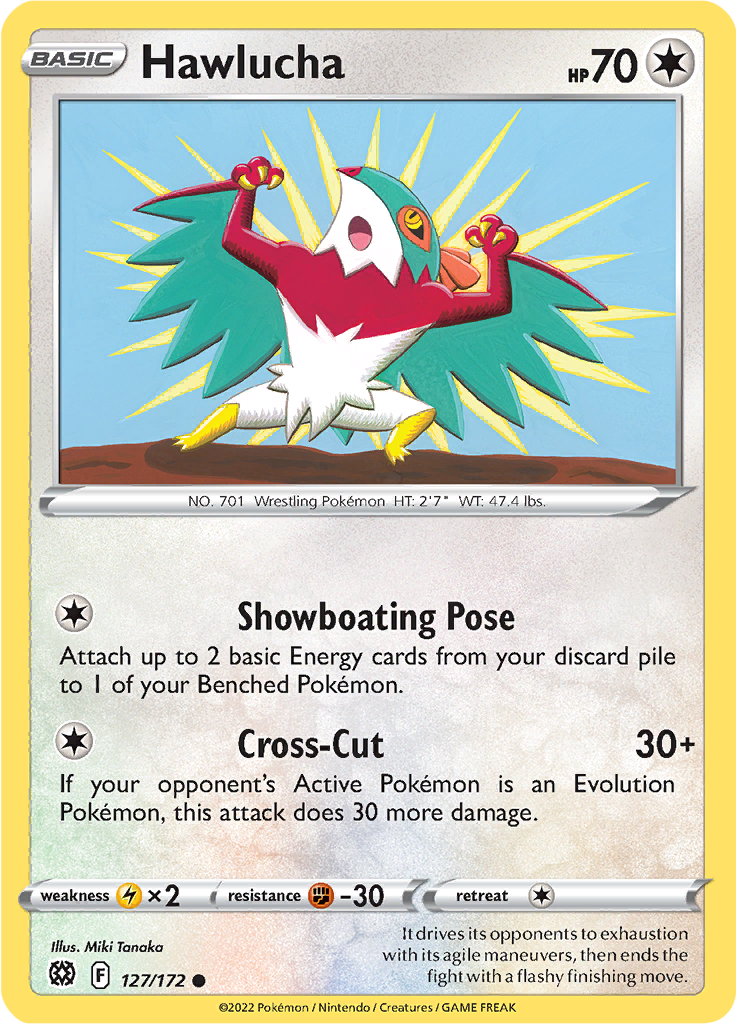Hawlucha (Reverse Holo)