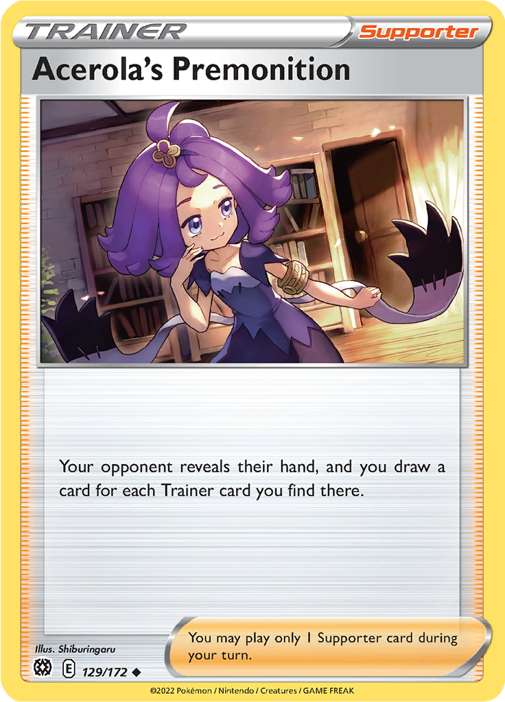 Acerola's Premonition (Reverse Holo)