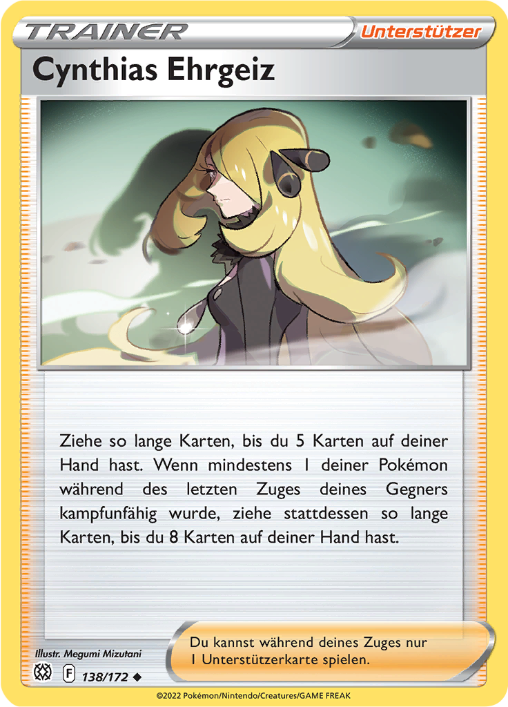 Cynthias Ehrgeiz (Reverse Holo)