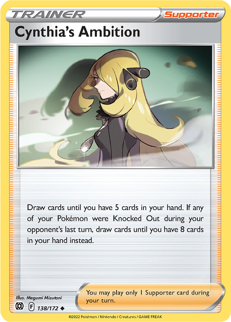 Cynthia's Ambition (Reverse Holo)