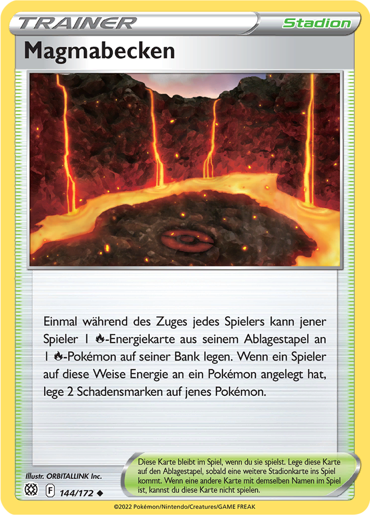 Magmabecken (Reverse Holo)