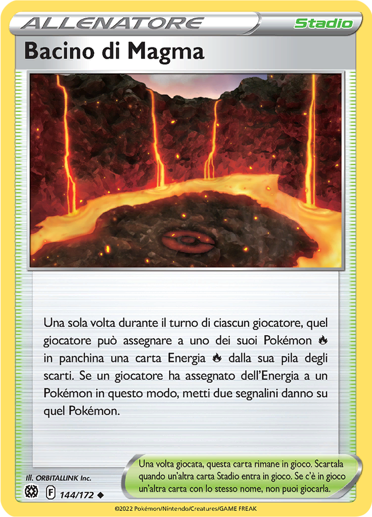 Bacino di Magma (Reverse Holo)