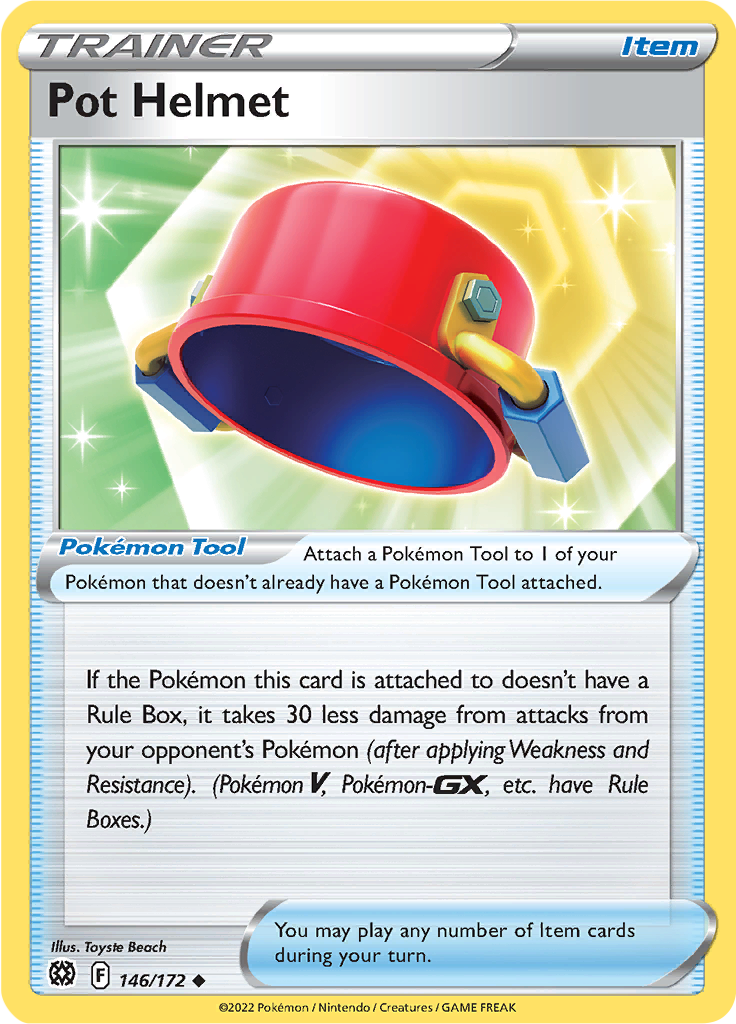 Pot Helmet (Reverse Holo)