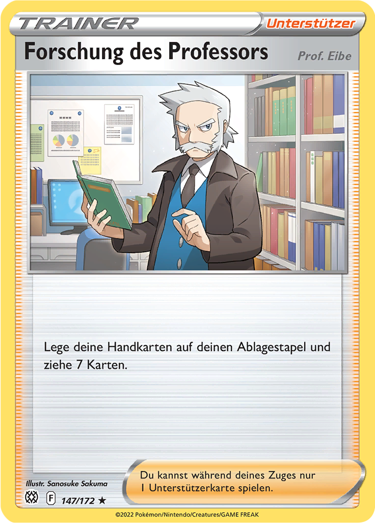 Forschung des Professors