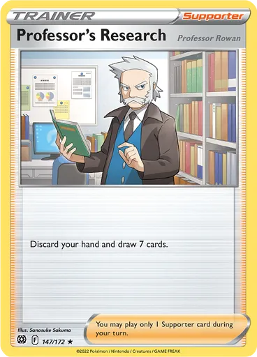Professor's Research (Reverse Holo)