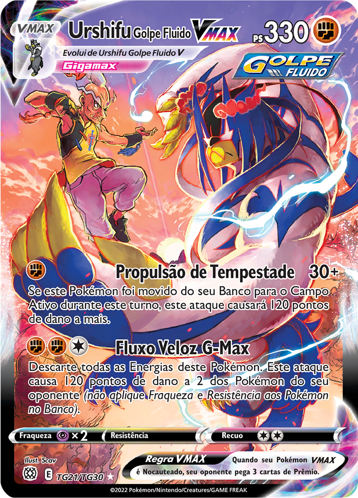Urshifu Golpe Fluido VMAX