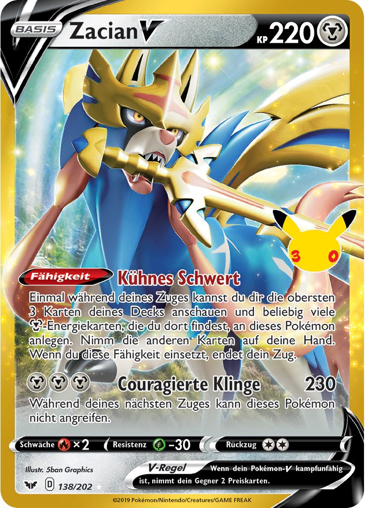 Zacian V (30th Celebration)