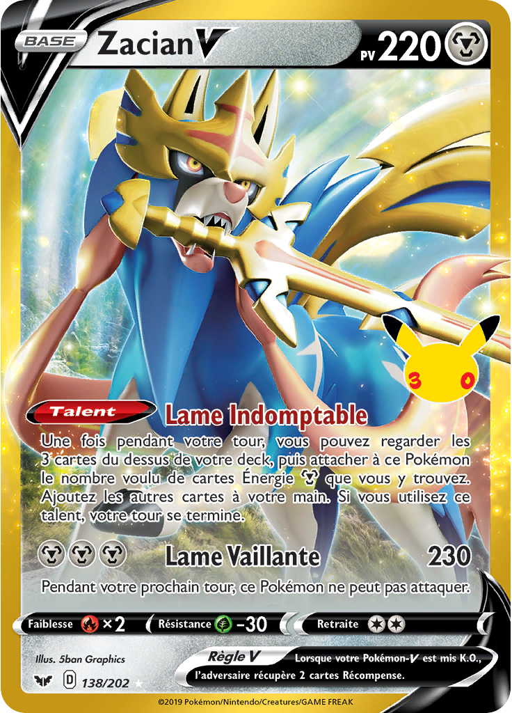 Zacian V (30th Celebration)