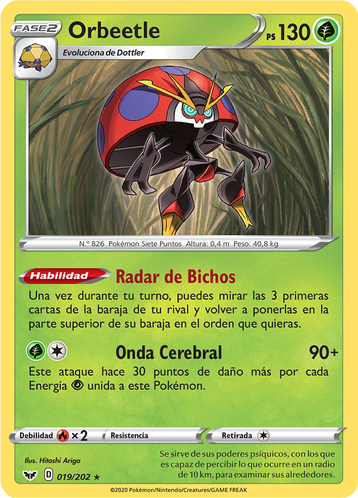 Orbeetle (Reverse Holo)