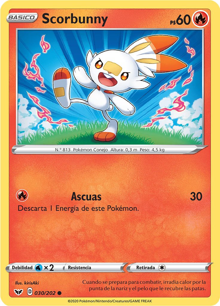 Scorbunny (Reverse Holo)